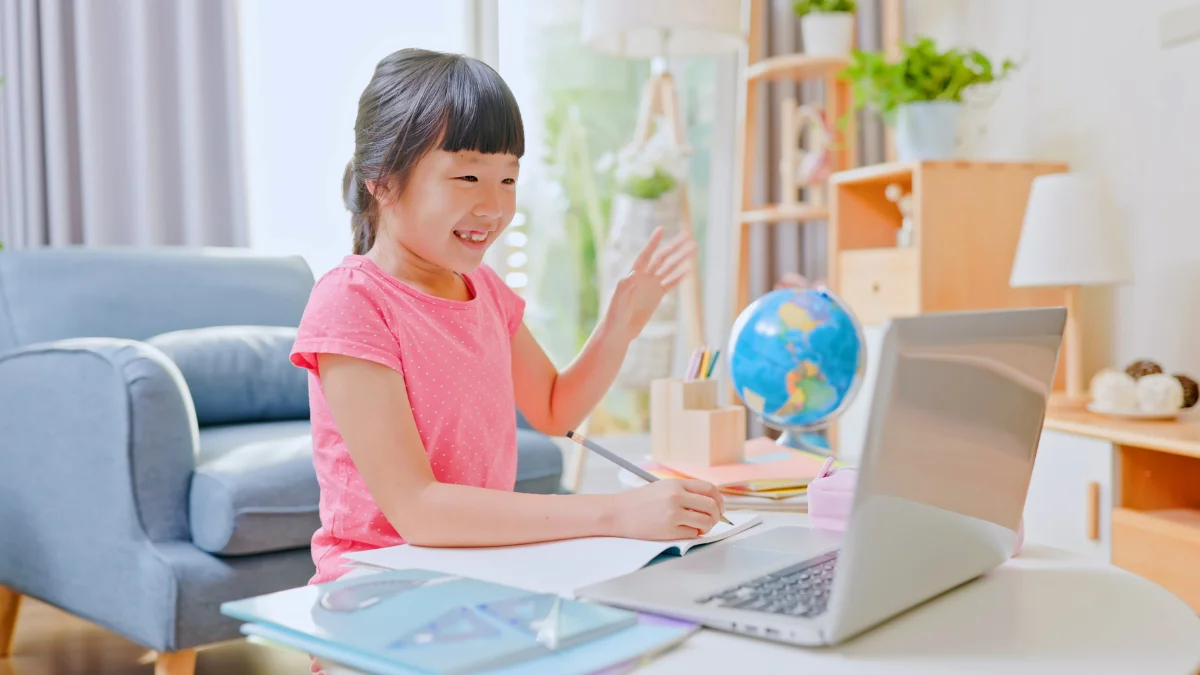 オンラインレッスンの様子